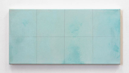 Zonder titel 25x50cm acryl en potlood op doek 2005