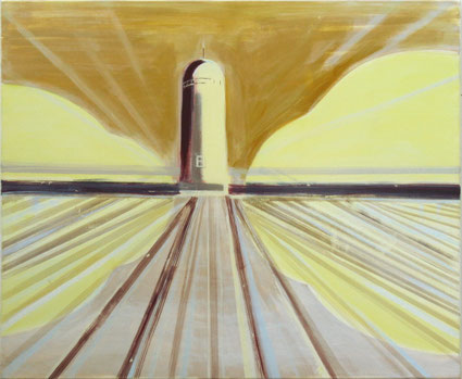 Bright! 95x115cm olieverf op doek 1998. Basisstipendium, Fonds voor Beeldende Kunsten Vormgeving en Bouwkunst Amsterdam 1999
