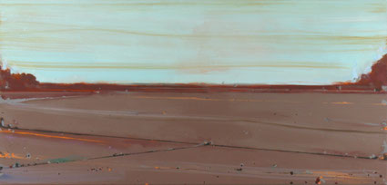 Dutch Landscape 70x145cm olie op canvas 2008 (Privé collectie Aschheim Duitsland)