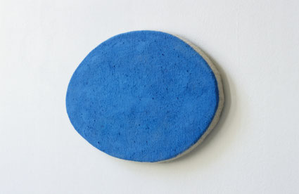 Z.T. 24x40x1cm pigment op doek wandobject 2005