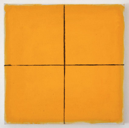 No Title 25x25cm acrylic Siberian chalk 2006