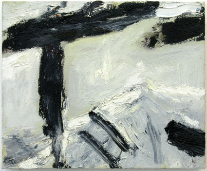 Zonder titel 30x36cm olie op katoen 1991