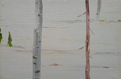 Z.T. 18x27cm acrylverf canvas 2003