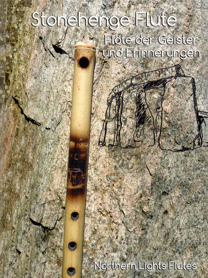 Bambusflöte - Querflöte - Stonehenge Flöte - Stonehenge Flute - Flöte der Geister und Erinnerungen - Bambusflöte, handgebaut, nur von Northern Lights Flutes Bambusflöten