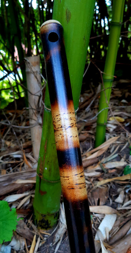 Shakuhachi sideblown von Northern Lights Flutes . www.nord-art-studio.de