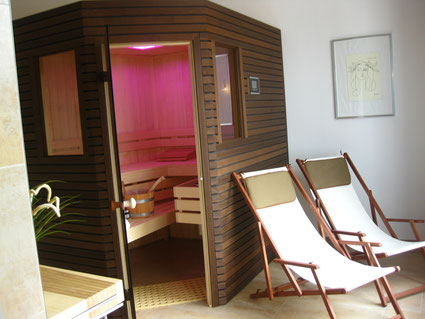 Sauna im Ferienhaus Usedom Karlshagen