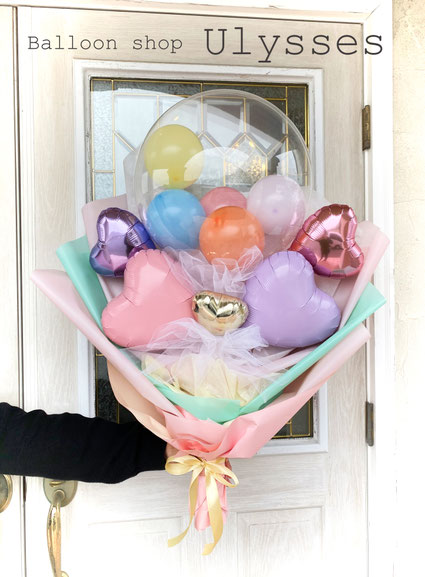 バルーンギフト　バルーンブーケ　卒業　卒園　ミーグリ　生誕祭　推し バルーンブーケ バルーン オーダー 生誕祭 卒業式 推し活 ミーグリ
