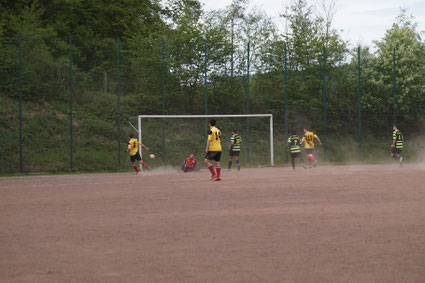 Patrick Weber erzielt in der 75. Minute den 4:0-Endstand