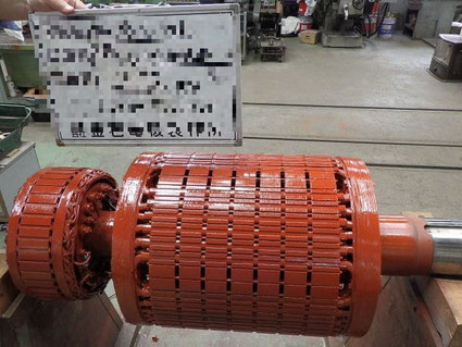 船舶向け発電機用ローターコイル巻替え - 株式会社 釜石電機製作所 船舶向け発電機用ローターコイル巻替え - 株式会社 釜石電機製作所
