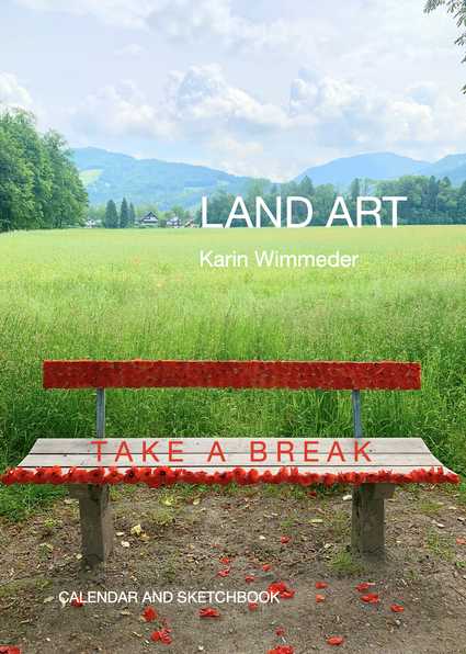 Land Art, Kunst Kultur Gestaltung in der Natur, Naturkunst, Waldbaden, Heil werden in der Natur, Sketchbook, Kalender