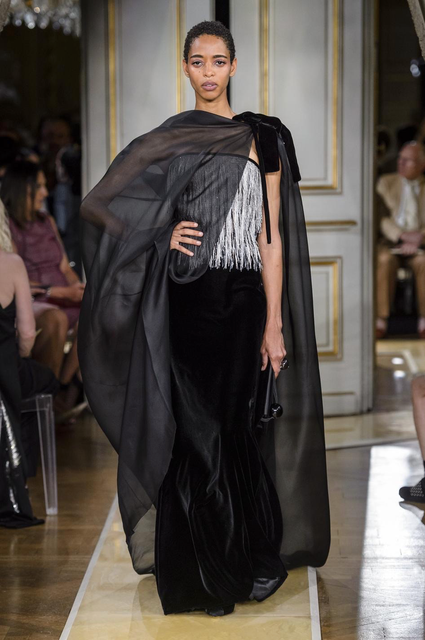 Show Armani Paris Fashion week 2018.