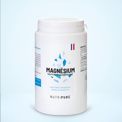Magnesium Nutripure - inflammation articulaire, tendinite, névralgie - compléments alimentaires et troubles musculosquelettiques
