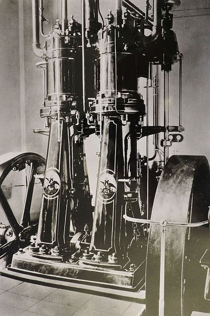 Erster amerikanischer Dieselmotor mit 60 PS Leistung, 1898 in den USA im Rahmen einer Lizenzvereinbarung gebaut.