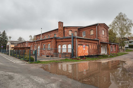 Waschkaue der Zeche Zwickauer Steinkohlenbauverein Auroraschacht in Zwickau im Zwickauer Steinkohlenrevier