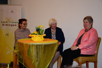 von links Jutta Giese, Ilse-Anne Severloh, Margarete Klie