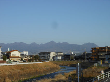 今日の榛名山