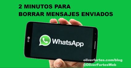 Dos minutos para borrar mensajes en WhatsApp