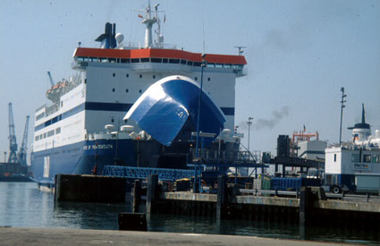 Le M/V Pride of Portsmouth à Portsmouth.