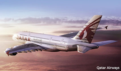 Vliegtuig Qatar Airways