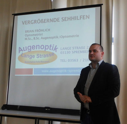 Hilfsmittel für blinde und sehbehinderte Menschen