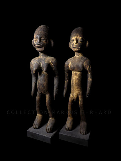 Senufo Senoufo Tugubele couple from Burkina Faso Numu
