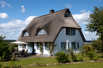 Ferienhaus mit Reetdach Gebäudeversicherung in Mecklenburg-Vorpommern