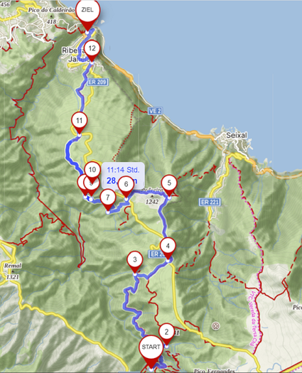 Durchquerung Madeira, 6.Etappe (Kopie mapy.cz)