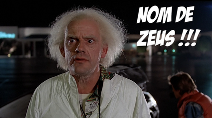 Réplique culte du Doc (alias Emmett Brown) dans Retour vers le futur