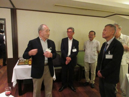 和やかな懇親会
