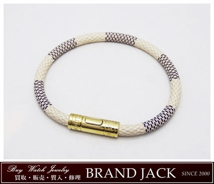 ルイヴィトン/ブレスレット/ブラスレ・キープ イット/ダミエグラ