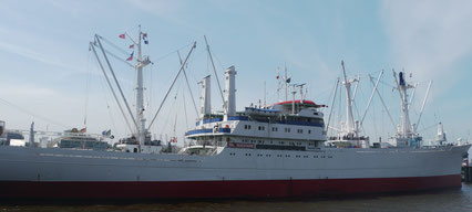 Das Museumsschiff "Cap San Diego"  in Hamburg  Foto: Weil