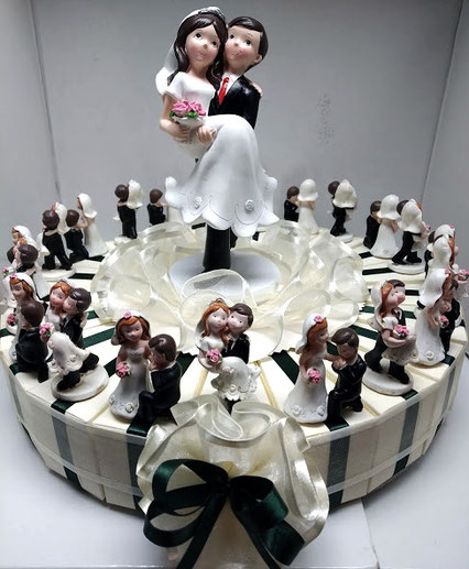 Torta bomboniera cake topper