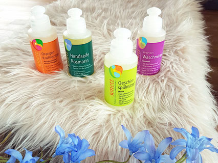 Sonett Waschmittel Test Geschirrspülmittel Kraftreiniger Healthlove Lifestyle Green vegan