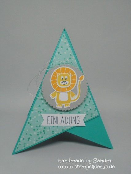 Tipi Einladung Zum 6 Geburtstag Stempeln Stanzen Und Basteln Mit Stampin Up