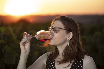 Amandine FRESNEAU vigneronne au domaine de Cézin en appellation Jasnières