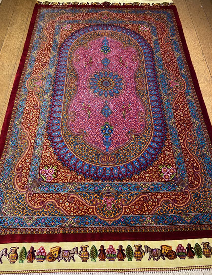 AMIRI ZADEH 115ｘ68　ＳＩＬＫ　　NO：MHR-7038