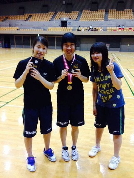 ３位鈴木、準優勝　刘、ランクイン庄司
