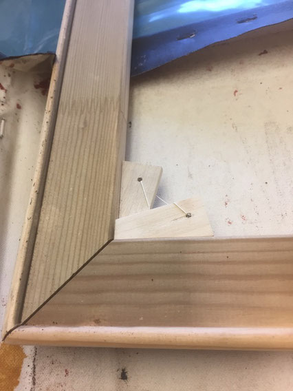 Bilder Leinwand - Keilrahmen ersetzen