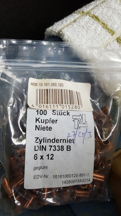 Die vermeindlich teuersten Nieten der Welt...außer vielleicht die, welche die Golden Gate Bridge zusammen halten.