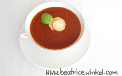 Beatrice Winkel - Tomaten-Himbeer-Suppe