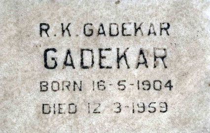 Grave marker. Photo courtesy of Mark Tichka - 2020