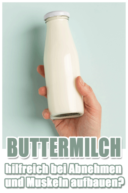 Buttermilch abnehhmen.