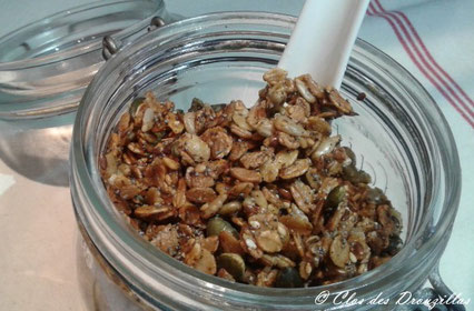 Granola salé aux épices