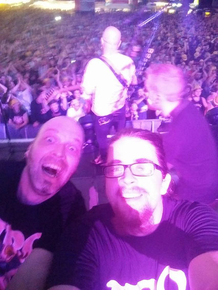 Mit Sandy Sahne und J.B.O. auf dem Schlossgrabenfest in Darmstadt