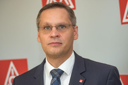 Thorsten Gröger, Bezirksleiter IG Metall Niedersachsen und Sachsen-Anhalt