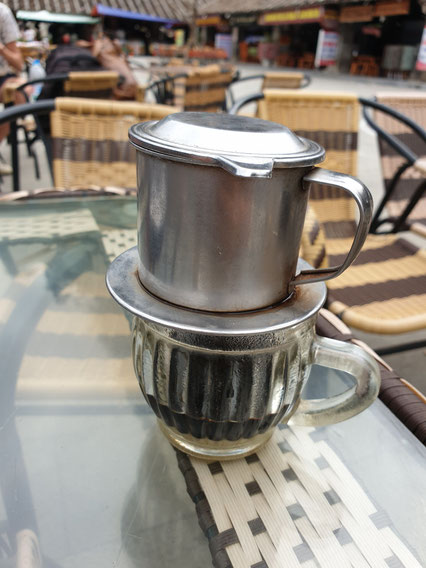 Kaffee in Dong Van