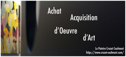 achat d'art, Art Investissement, Art Défiscalisation, crozat, coulmont