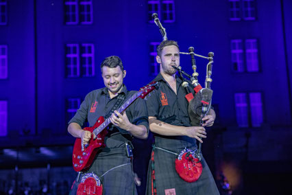 The Red Hot Chilli Pipers © KEYSTONE PATRICK STRAUB