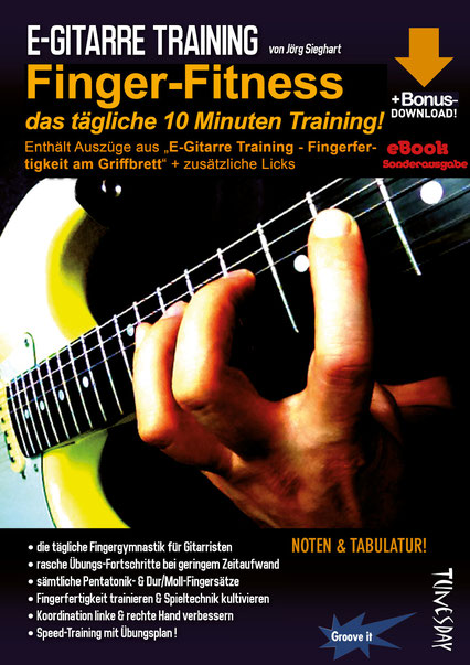 Cover zum ebook E-Gitarre Finger-Fitness