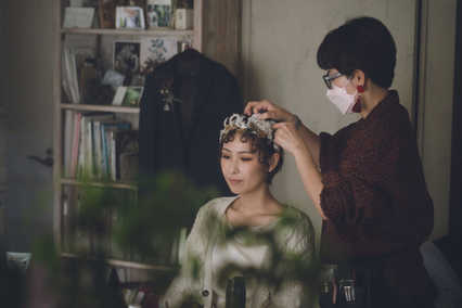 ブライダルヘアメイク西宮　ヘアメイク西宮